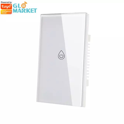 Glomarket Smart Wifi Touch Switch 1gang Tuya Smart Life App ওয়্যারলেস রিমোট গুগল এবং অ্যালেক্সা সুইচ স্মার্ট হোমের জন্য