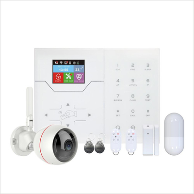 Glomarket 4G/WIFI Gsm IP Network Home Alarm Security System Wireless Anti Theft Tuya Smart Home With Motion Detector