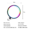 স্মার্ট RGB ম্যাজিক 3 কালার রিং ডেস্ক ল্যাম্প 5W APP রিমোট সুইচ কন্ট্রোল
