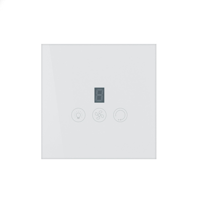Glomarket Tuya Wifi স্মার্ট ফ্যান সুইচ ভয়েস কন্ট্রোল ফ্যানের গতি/লাইট অন অফের জন্য