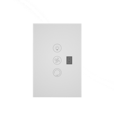 Glomarket Tuya Wifi স্মার্ট ফ্যান সুইচ ভয়েস কন্ট্রোল ফ্যানের গতি/লাইট অন অফের জন্য