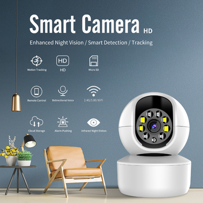 হোম Tuya স্মার্ট ক্যামেরা 1080p 2.4G/5G নেটওয়ার্ক ওয়্যারলেস আইপি ক্যামেরা মোশন সনাক্তকরণ সহ