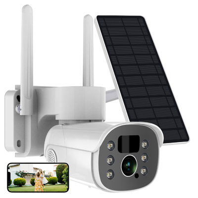 Tuya Solar PTZ ক্যামেরা টু ওয়ে ভয়েস ইন্টারকম HD APP কন্ট্রোল আউটডোর ওয়াটারপ্রুফ