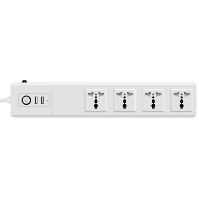 Tuya Wifi স্মার্ট পাওয়ার স্ট্রিপ সকেট UK EU US টাইপ 4 AC 4 USB 1.5m এক্সটেনশন কেবল সকেট