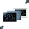 EU LCD Tuya এয়ার কন্ডিশনার হোম সহকারী টাচ স্ক্রীন তাপমাত্রা নিয়ন্ত্রক